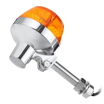 

Metal Light 8mm Lamp For Honda C70 CT70 CT90 XL100 CB350 Amber Long Lasting