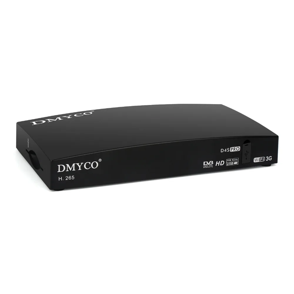 Новый спутниковый приемник декодер D4S PRO навигатор/ТВ тюнер DVB s2 h.265 HD Поддержка 3g WI