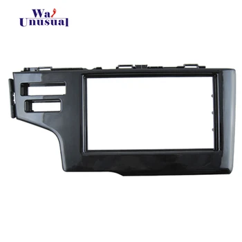 

2 DIN Top Quality Car Radio Fascia Panel for Honda Fit/ Jazz LHD 2013-2015 Stereo Dash CD Facia Trim Installation Kit