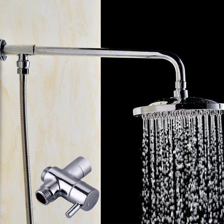 Free Shipping 8 inch Round Rainfall Shower Head And Shower Arm Shower