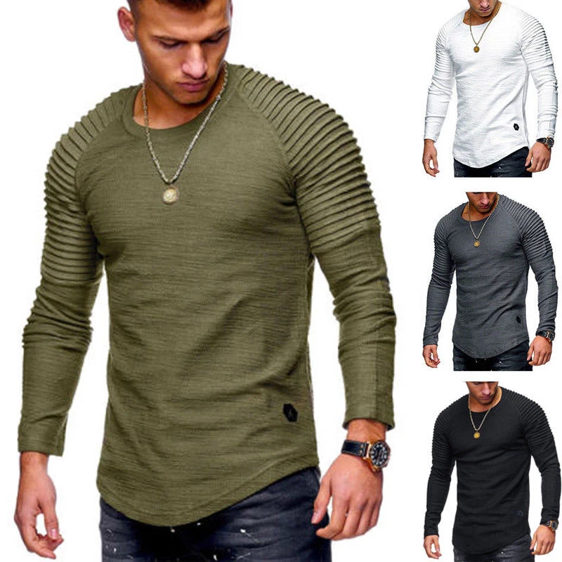 Formal Slim Fit Shirt Tops Blouse T Shirt Brand Slim Fit Male Men's ...