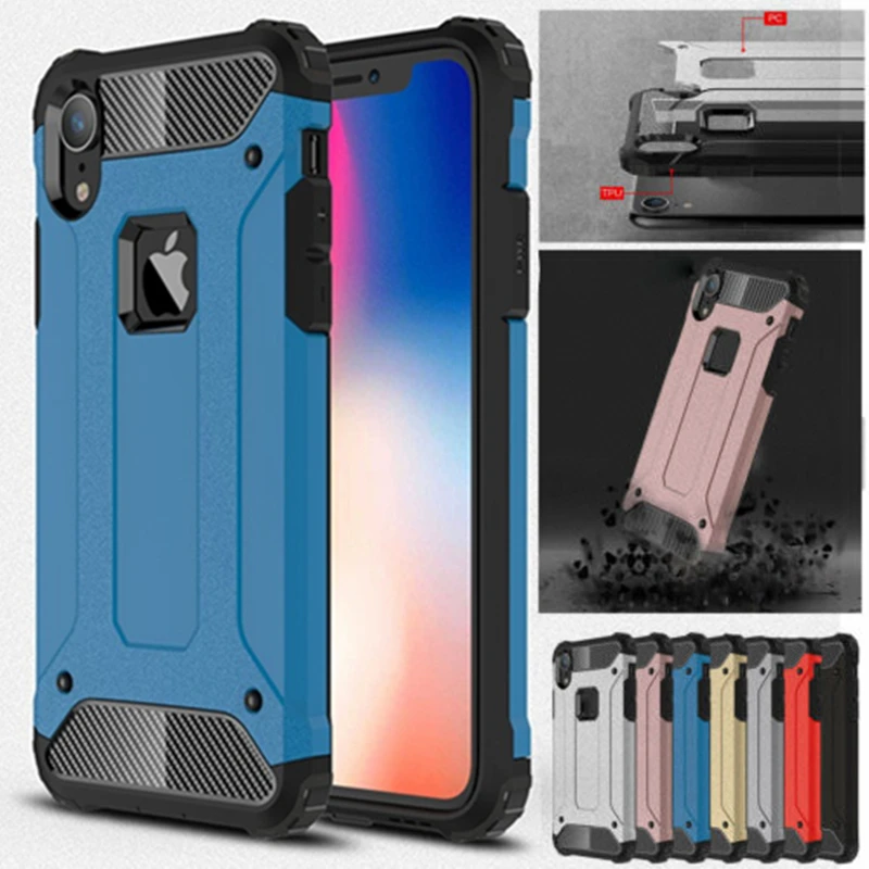 Гибридный прочный защитный чехол для iphone 11 Pro XS Max жесткий ударопрочный из