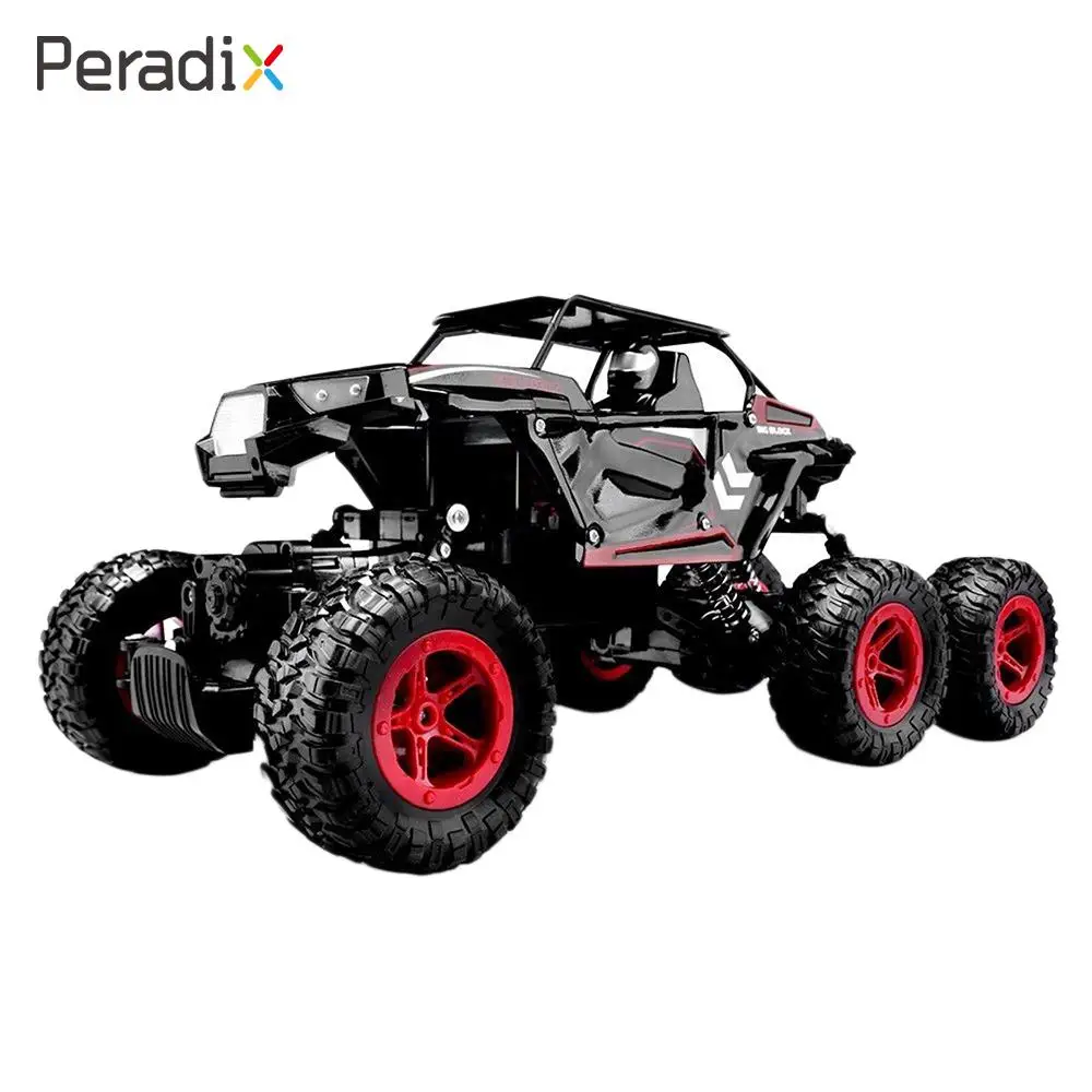 

Crawler Off-Road Rc Car Red Portable Climbing Vehicle 6 WD 2.4G Metal Electronic Alloy Car Rc Vehicle Vehicle Model