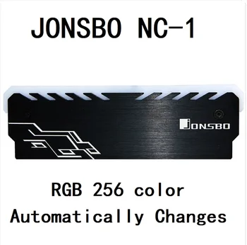 

Aluminum alloy RAM Radiator Cooler Shell RGB 256 Color Automatic Change Desktop Memory Heatsink Cooling Vest