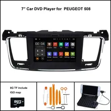 Android 7 1 Quad Core CAR DVD for PEUGEOT 508 STEREO GPS CAR font b RADIO