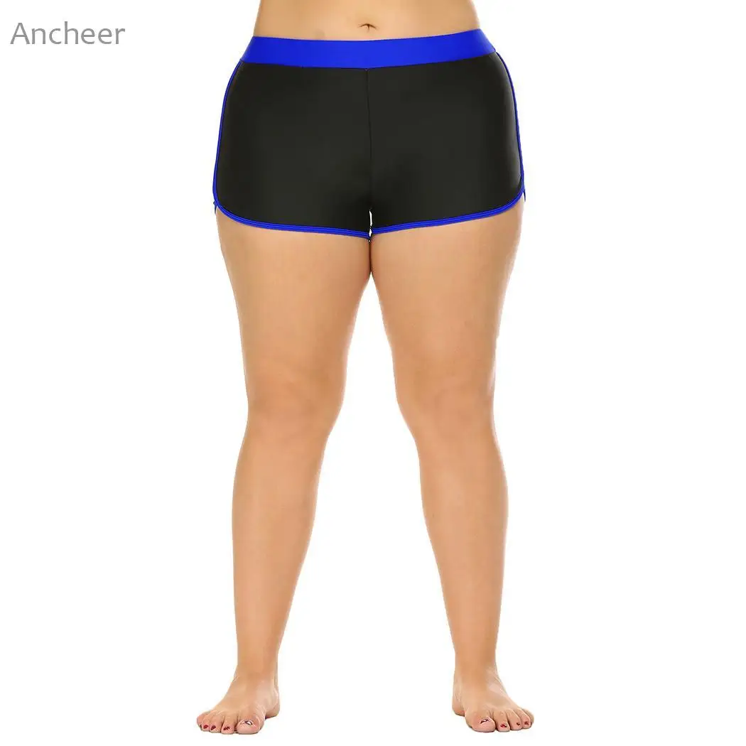 

Women Swim Board Shorts Sports Bottom Beach Shorts Plus Size