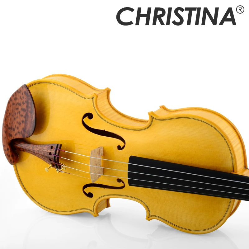 Профессиональная скрипка Master Christina Solo S500Y 4/4 с импортным Европейским древесиной