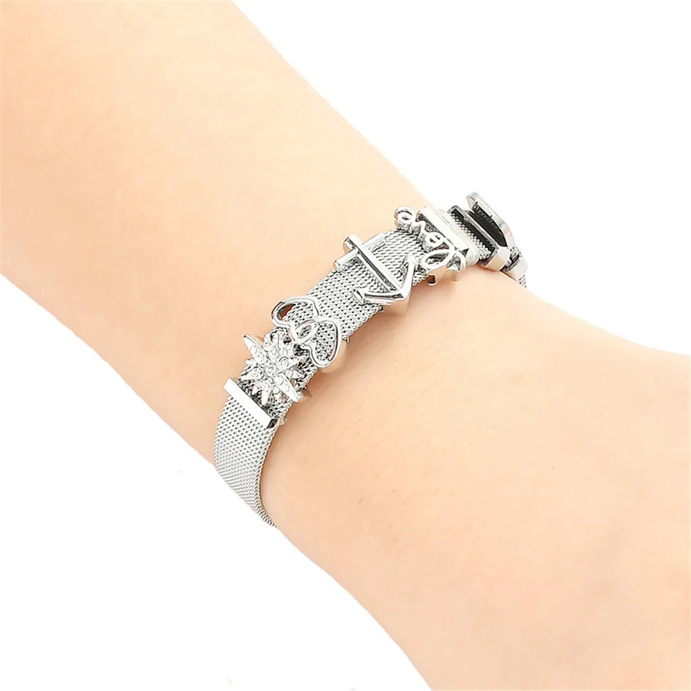NS-BS125 Anchor Charm Bracelet  (5)