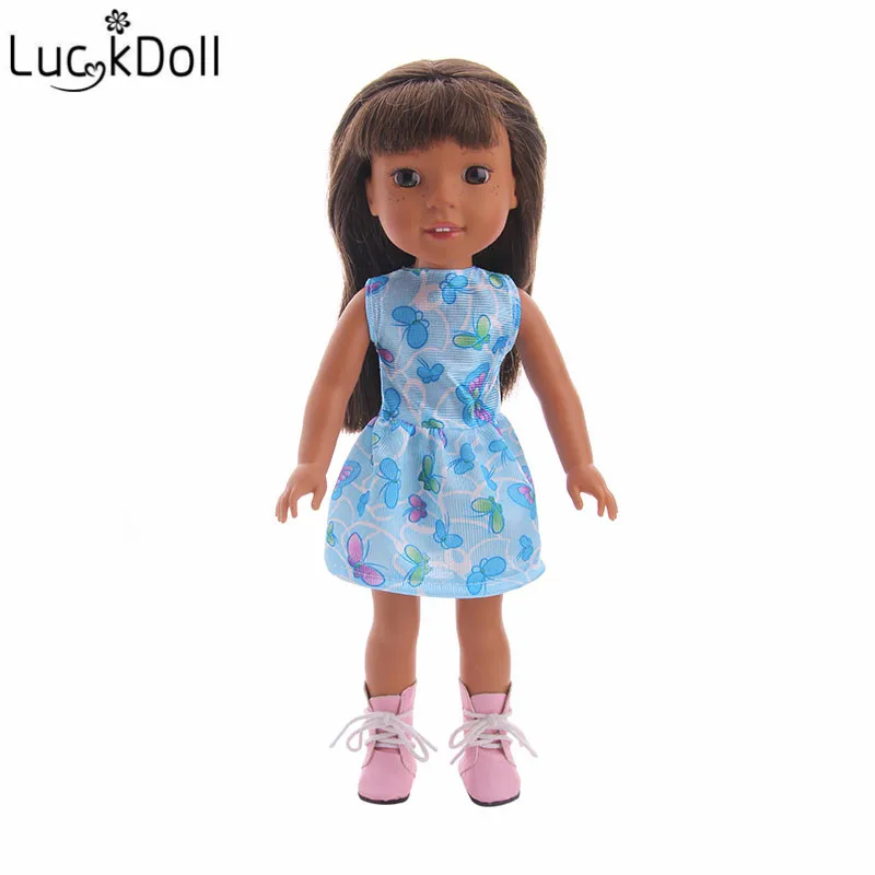 Luckydoll новая кукла одежда аксессуары юбка подходит для 14,5 дюймов Американская женская кукла игрушка детский лучший праздничный подарок