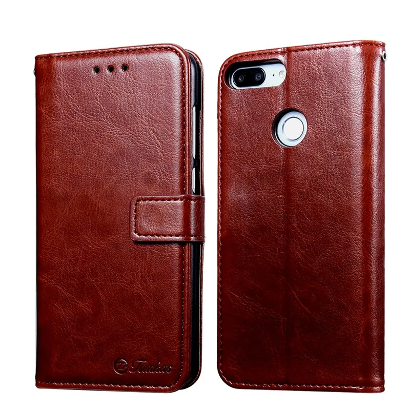 TOMKAS Wallet Case For Huawei Honor 9 Lite Cover Luxury Retro PU Leather Flip Phone Case For Huawei Honor 9 Lite Cases Covers    (20)