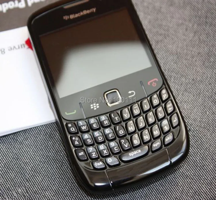 BlackBerry Curve 8520 мобильный телефон WIFI QWERTY клавиатура(черный) сотовый телефон