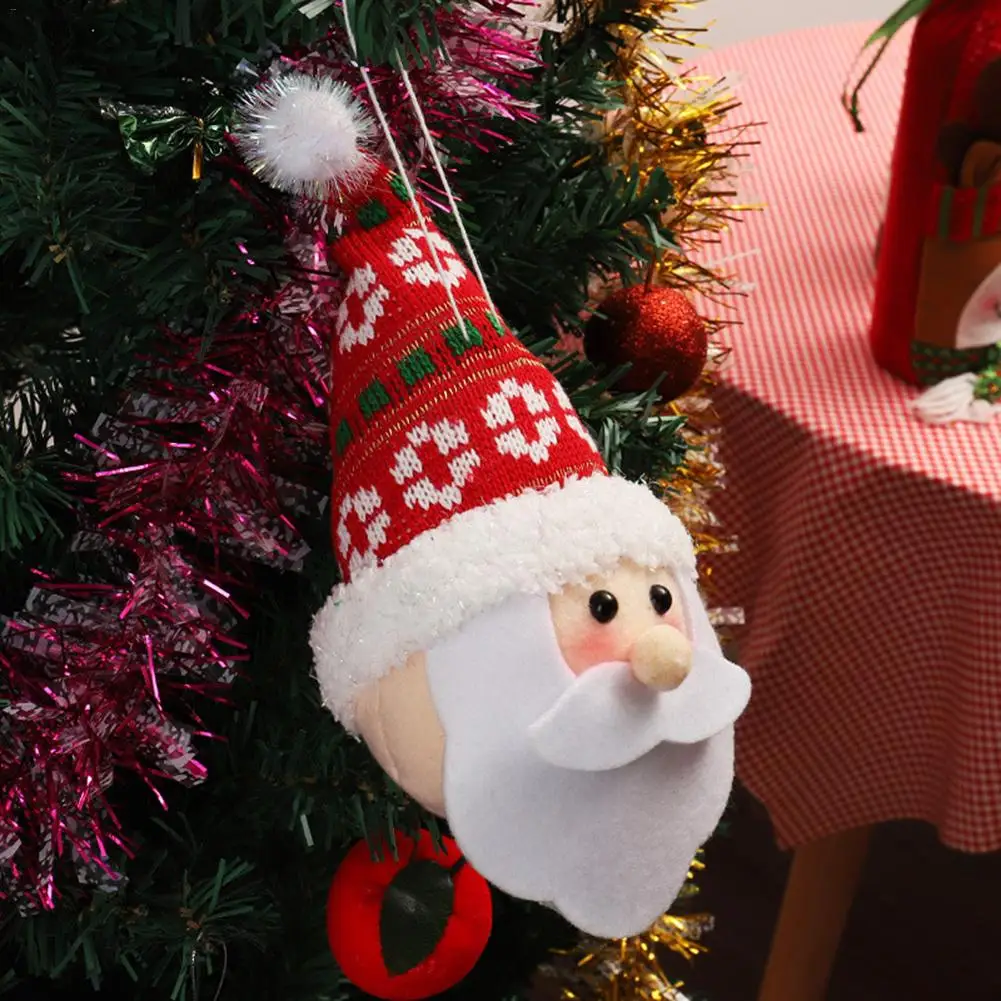 

Christmas Decoration Props Christmas Tree Ornaments Snowman Santa Ornaments Supplies Holiday Window Pendant Party Decoration Kid