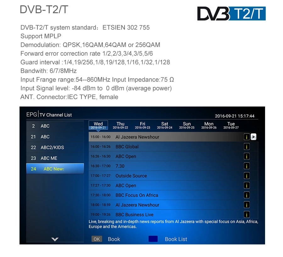  KI plus s2 t2 DVB 2in1 K1 DVB-S2 DVB-T2 tv box androidOS amlogic s905D 1g 8g 4k Supports CCCAM IPTV