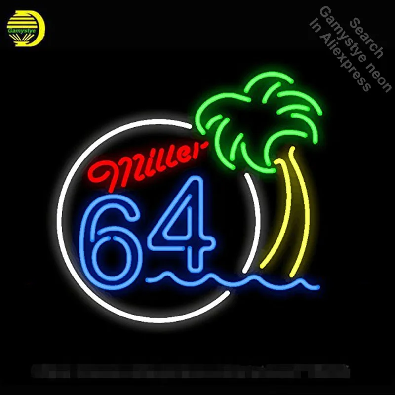 

Neon Sign for Custom Mill Palm Tree Neon Tube sign handcraft Decorate Beer Bar pub Iconic Sign Recreation room Decor Art Lamps