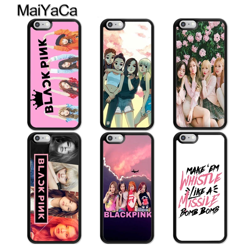 MaiYaCa KPOP BLACKPINK JISOO ROSE TPU Phone Case For iPhone X XR XS MAX