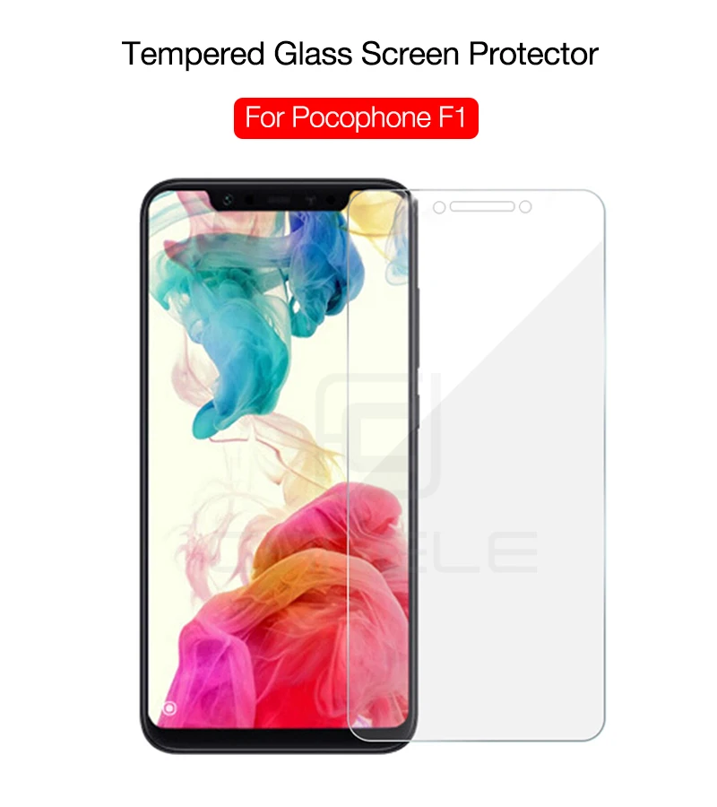 Pocophone F1 tempered glass 
