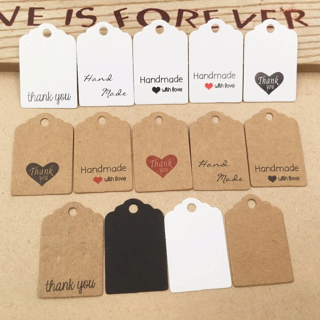 Homemade with Love Holiday Gift Tags Craft