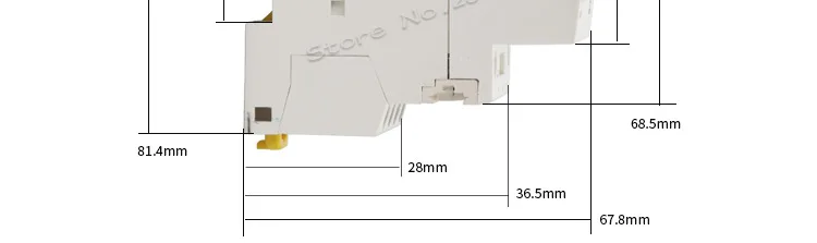 4P контактор переменного тока 16A бытовой контактор переменного тока 24v 110v 220V 240V 400V~ 4NO 4NC 2NO2NC 3NO1NC 50/60 Гц 35 мм din rail CT1-25 нового типа