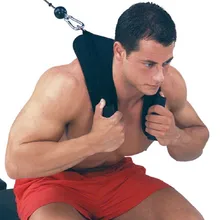 Горячая Распродажа фитнес для мышц пресса Хрустящие Ремни Ab Упражнение поводок наплечный ремень нейлоновый домашний тренировочный тренажерный зал оборудование