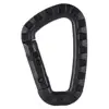 Outdoor EDC Gear Muti Tool Tac Link Keychain Snap Hook D-Ring Buckle Carabiner Clasp Clip Hiking Accessories Camping Equipment ► Photo 3/6