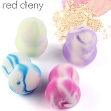 4 шт. Макияж Фонд Губка Косметические Puff составляют Блендер Безупречный порошок Губка Гладкий лица косметический макияж Puff инструментов