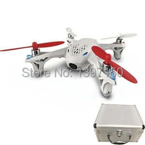 Hubsan H107D X4 4CH 6 Axis FPV Drone RC Quadcopter RTF 5 8GHz with Aluminum Case