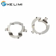 Kelimi-adaptadores de faro LED delantero de Metal para mercedes-benz Clase E ML350 H7, clip de retenedor de sujeción para VW Touareg Skoda