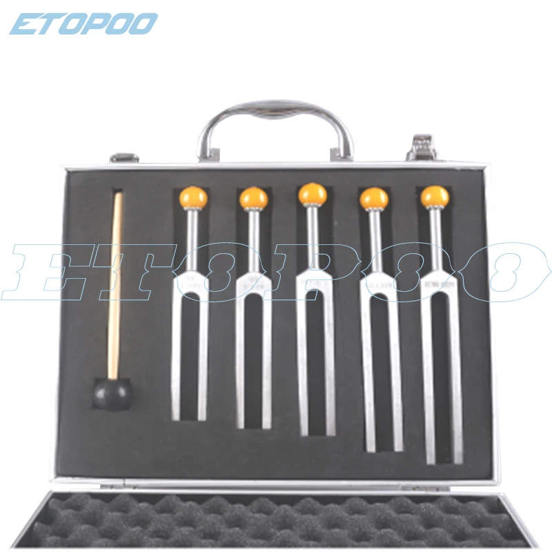 

5pcs/set SHARP TUNNER SET half-step tuning fork half-tone tuning fork set