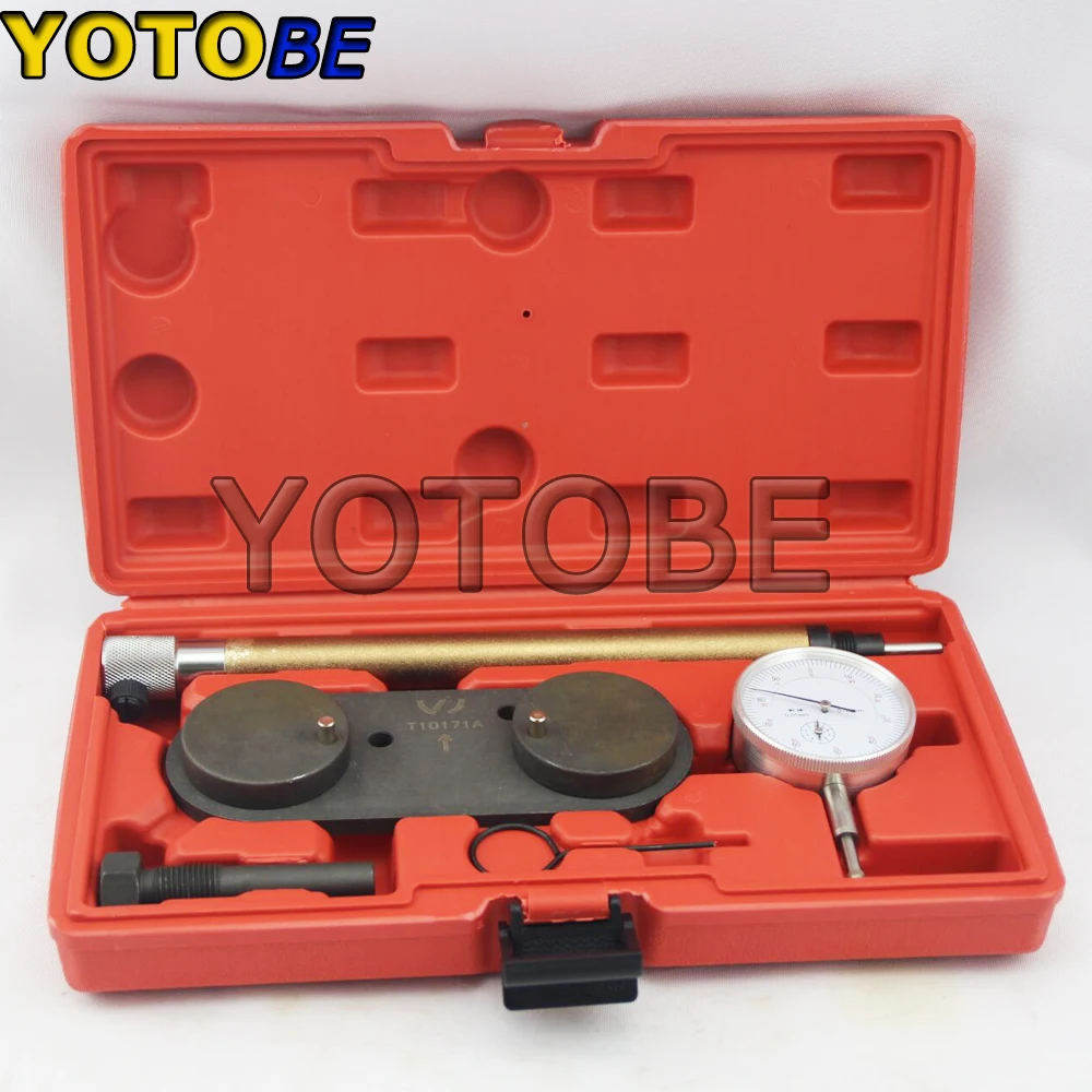 

T10171A Engine Timing Tool Kit for Volkswagen AUDI 1.4/1.6FSi 1.4 TSi 1.2TFSi/FSi Inc Dial Gauge Tdc & Locking Tools