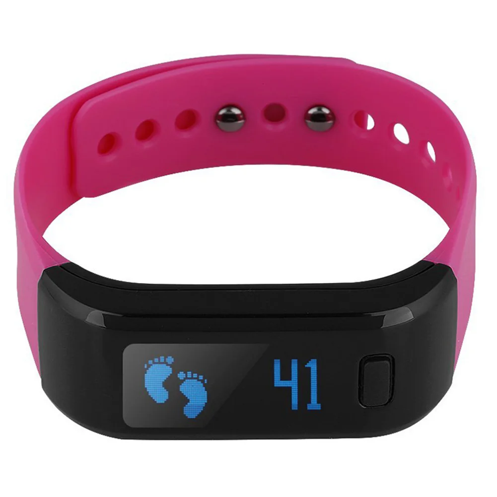 All in One OLED Smart Healthy Bracelet IP67 Waterproof Bluetooth Pedometer Tracking Calorie