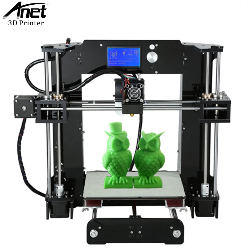 ANET A6 3D printer Prusa i3 Reprap 3D Printer High Precision Easy Assembly Filament DIY Kit