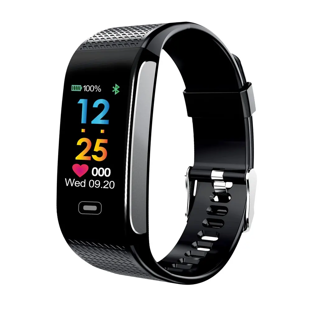 

CK18S Blood Pressure Smart Wristband Wrist Watch High Brightness Colorful Screen Smart Bracelet Wristband Notification