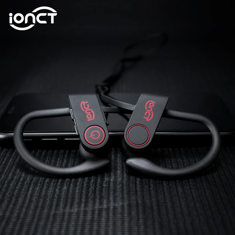IONCT IPX7 водонепроницаемые 5 0 Bluetooth наушники с шумоподавлением HiFi стерео