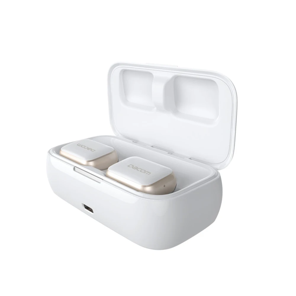 DACOM True Wireless Stereo Earbuds TWS Bluetooth Earphone with Microphone Hands-free Headset with Charging Dock for iPhone Phone DACOM True Wireless Stereo Earbuds TWS Bluetooth Earphone with Microphone Hands-free Headset with Charging Dock for iPhone Phone