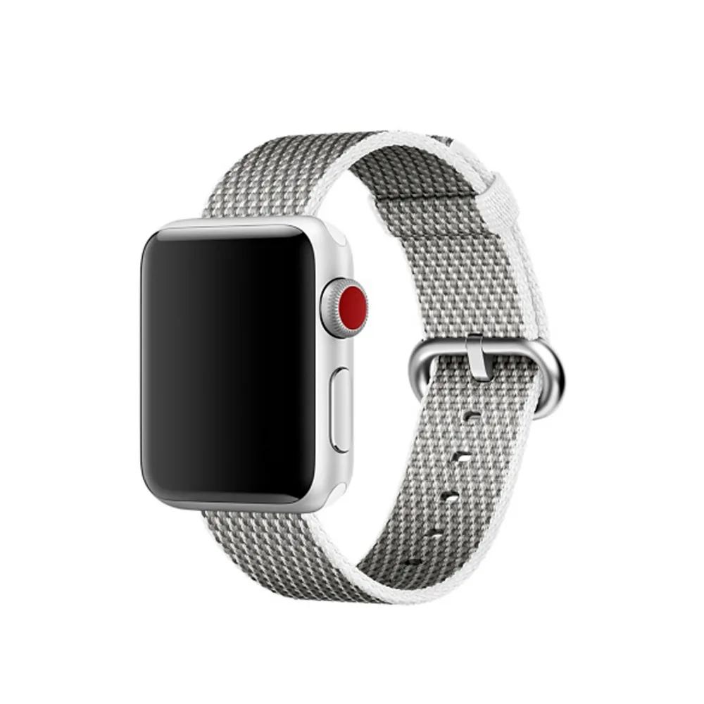 Модные нейлоновые часы correa de la banda para apple watch 42 мм 38 tela deporte Nylon pulsera iwatch 3/2/1