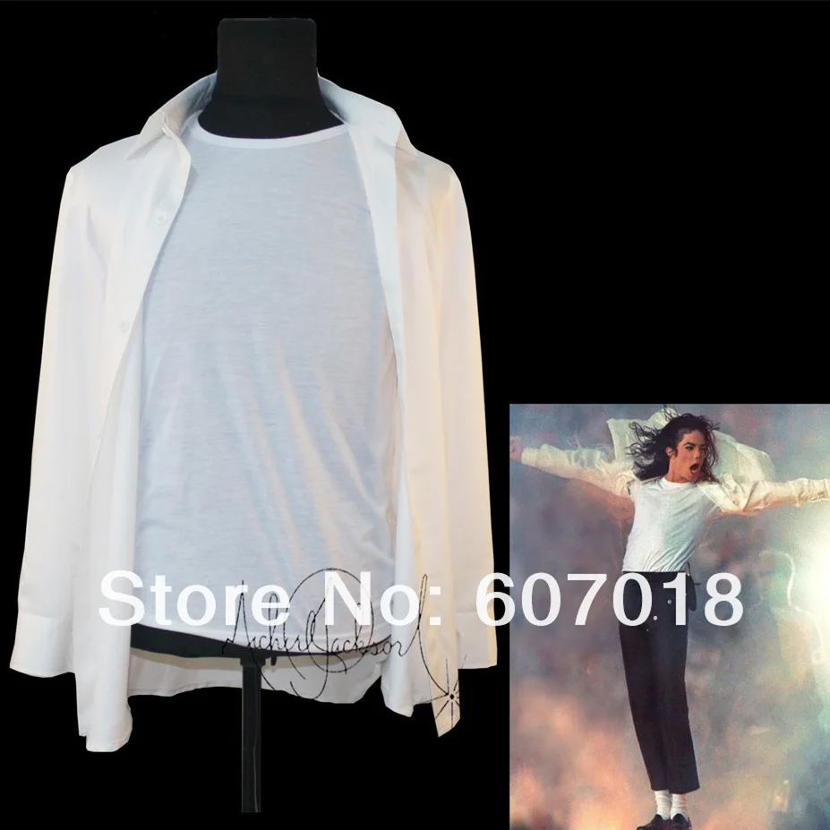 МД Майкл Джексон белая рубашка 1993's для выступлений всех размеров