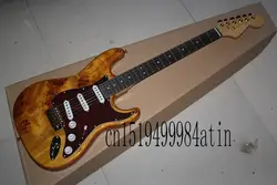 Бесплатная доставка Одежда высшего качества Stratocaster пользовательские Средства ухода за кожей золотой Аппаратные средства палисандр гриф