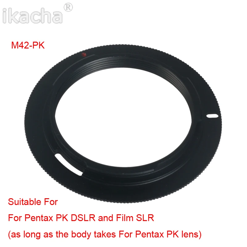 Металлическое переходное кольцо для объектива M42 для M42-EOS AI AF PK Адаптер для объектива для Canon Nikon sony Pentax 20d 40d 50d SLR камеры
