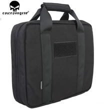 EmersonGear двойной функциональный Пистолет Мягкий Чехол Для Переноски Сумка вмещает 2 пистолета+ Диапазон Mags