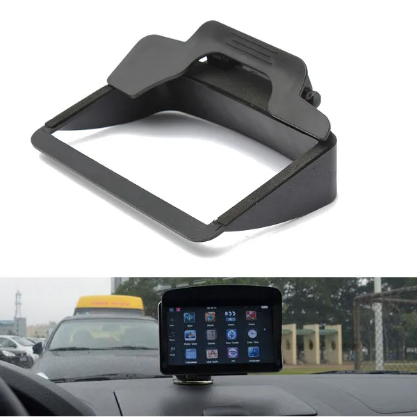  Neue Universal Schwarz Sonnenschutz Visier Bildschirm Für GPS Sat Nav Mit 43 & 5 Bildschirm