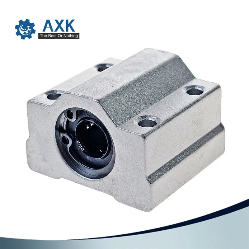 25mm Metal Linear Ball Bearing Pellow Block Unit FOR CNC SC25UU 4 PCS SCS25UU