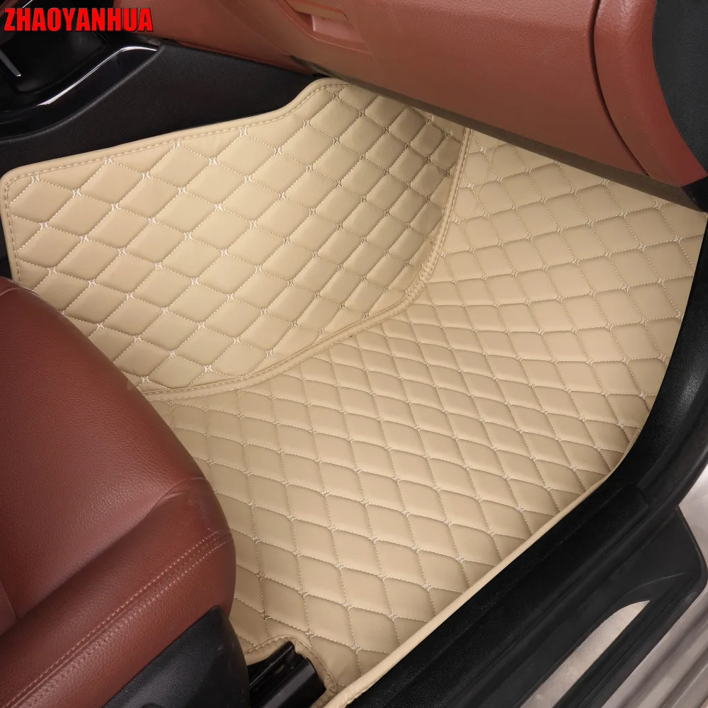 

ZHAOYANHUA Car floor mats for BMW 3/4/5/6/7 Series GT M3 X1 X3 X4 X5 X6 5D car-styling all weather carpet floor liner