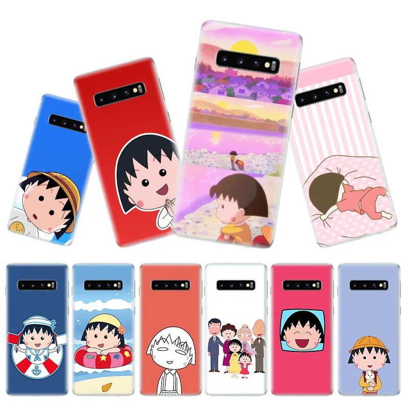 

Sakura Momokos Anime Phone Cases For Samsung Galaxy S9 S8 A6 A8 J4 J6 + Plus A7 A9 J8 2018 Note 9 8 S7 S6 Edge Cover