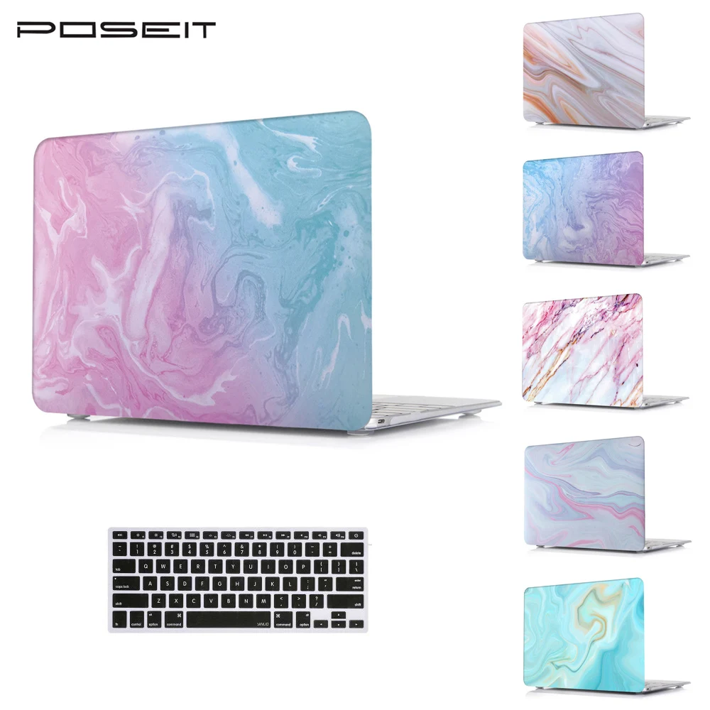 Design Marble Laptop Hard Shell Case Keyboard Cover Skin Set For 11 12 13 15 font