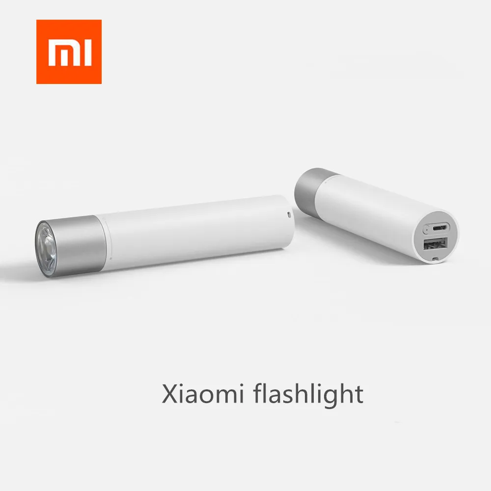  Xiaomi Portable Flash light 11 Adjustable Luminance Modes With Rotatable Lamp Head 3350mAh Lithium  - 32841926503