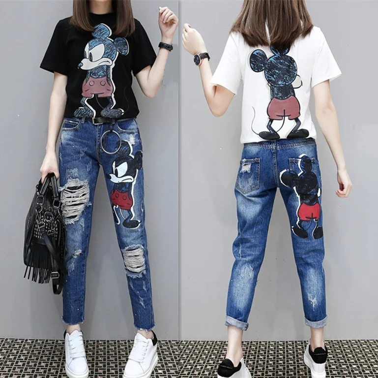 New fashion jeans and shirt for girl Clearance