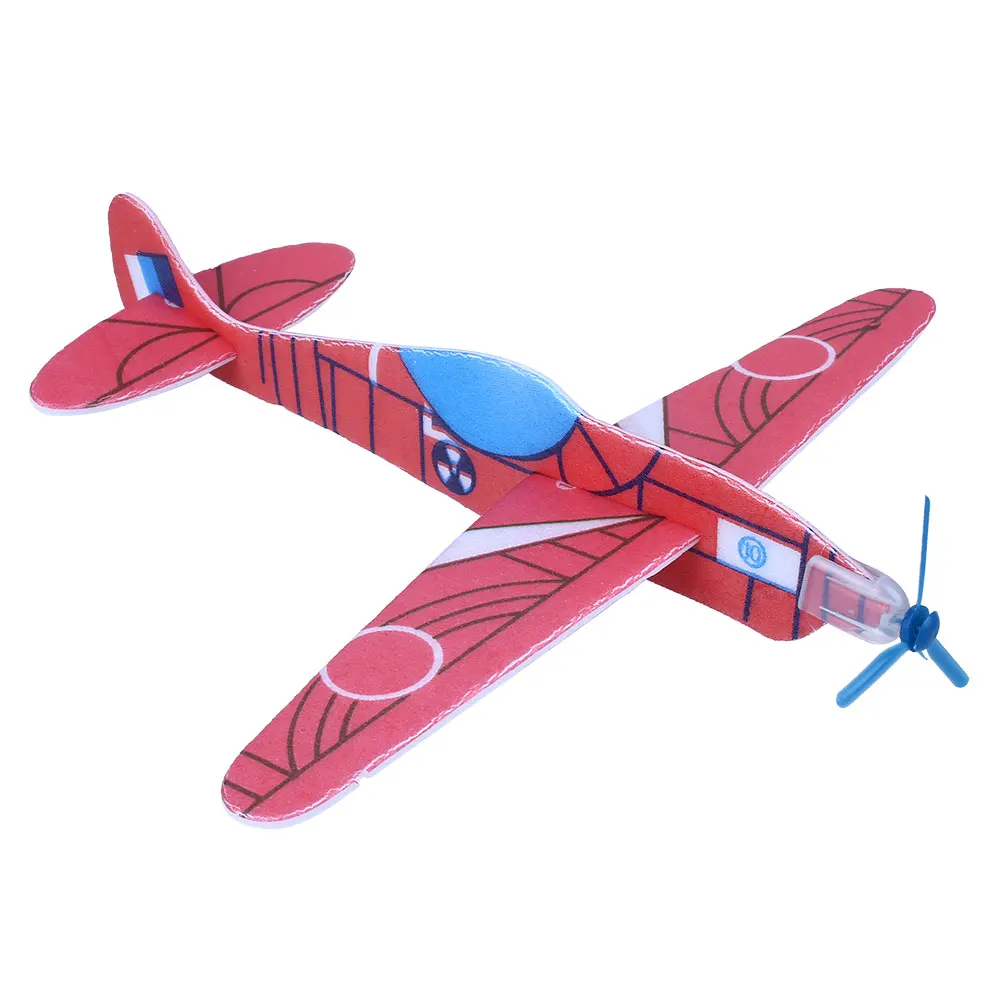 

12Pcs DIY Aircraft Model Flying Glider Air Planes Bag Fillers Childrens Kids Toys Game Gift Model Brinquedos