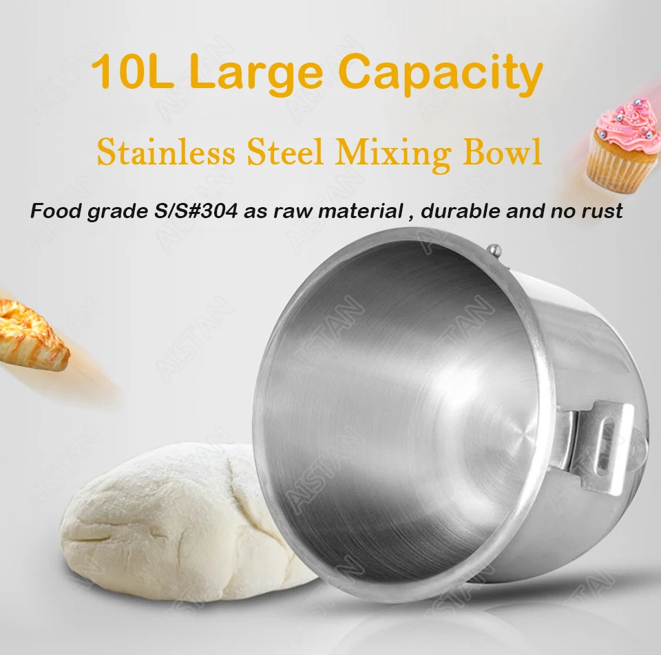ZB10L stainless steel electric food mixer planetary mixer dough mixer, egg beater machine for kitchen equipment ZB10L stainless steel electric food mixer planetary mixer dough mixer, egg beater machine for kitchen equipment