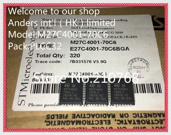 

50pcs/lot M27C4001-70C6 M27C4001 IC OTP 4MBIT 70NS 32PLCC