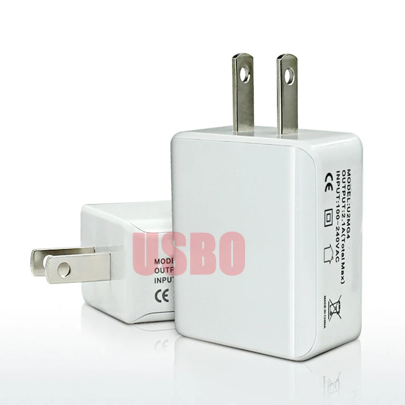 Android Mobile Phone Universal Charger DC Plug 2A Quick USB Power